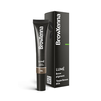Тинт для бровей гелевый Lume 04, Taupe Brown, 15мл